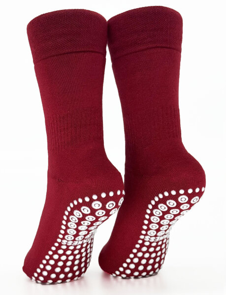 PFLEGE POINT® Antirutsch-Strumpf GehSicher! 43-46 rot