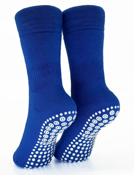 PFLEGE POINT® Antirutsch-Strumpf GehSicher! 43-46 kobalt